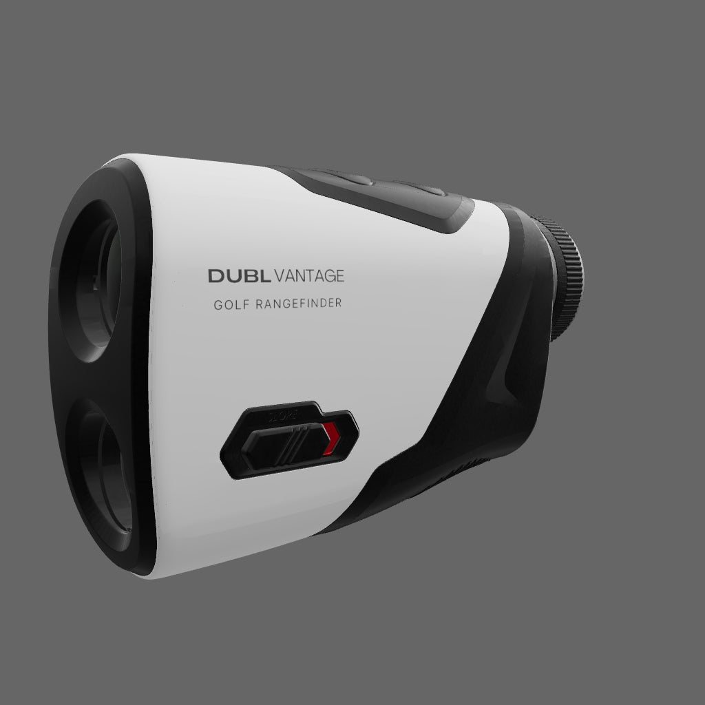 DUBL Vantage Golf Rangefinder, white model